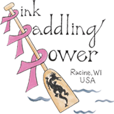Pink Paddling Power Racine Logo